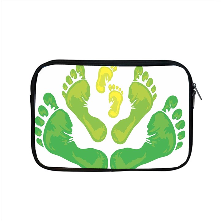 Soles Feet Green Yellow Family Apple MacBook Pro 15  Zipper Case