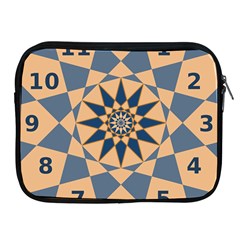 Stellated Regular Dodecagons Center Clock Face Number Star Apple Ipad 2/3/4 Zipper Cases by Alisyart