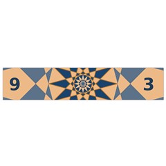 Stellated Regular Dodecagons Center Clock Face Number Star Flano Scarf (small) by Alisyart