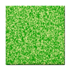 Specktre Triangle Green Tile Coasters