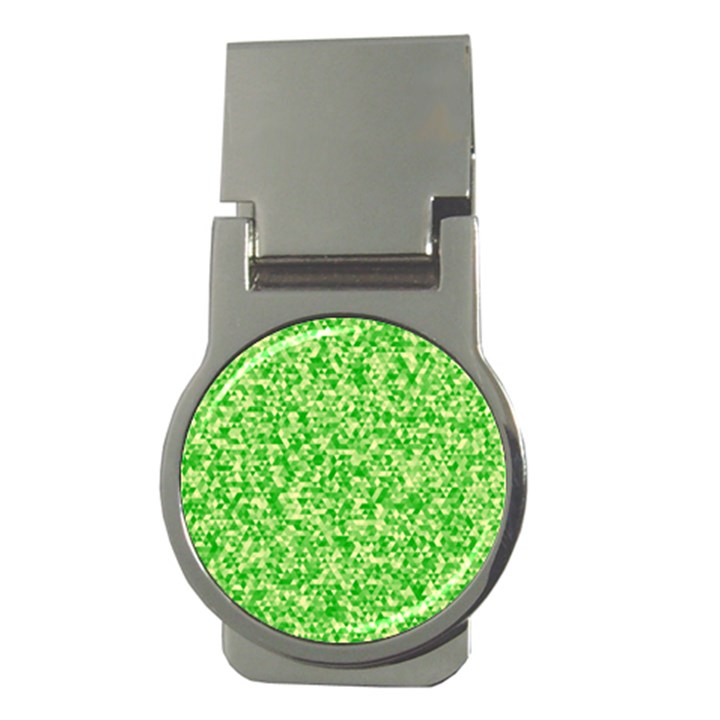 Specktre Triangle Green Money Clips (Round) 