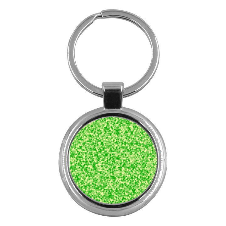 Specktre Triangle Green Key Chains (Round) 