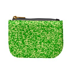 Specktre Triangle Green Mini Coin Purses