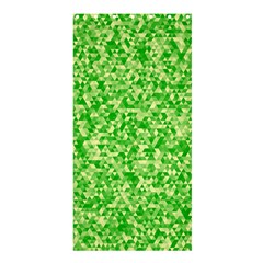 Specktre Triangle Green Shower Curtain 36  X 72  (stall) 