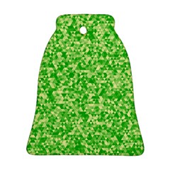 Specktre Triangle Green Bell Ornament (two Sides) by Alisyart