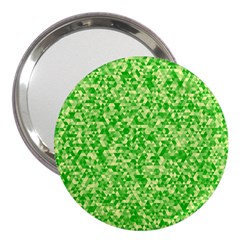 Specktre Triangle Green 3  Handbag Mirrors