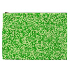 Specktre Triangle Green Cosmetic Bag (xxl) 