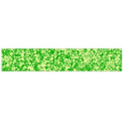 Specktre Triangle Green Flano Scarf (large)