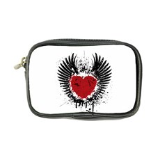 Wings Of Heart Illustration Coin Purse by TastefulDesigns