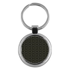 Dark Interlace Tribal  Key Chains (round)  by dflcprints