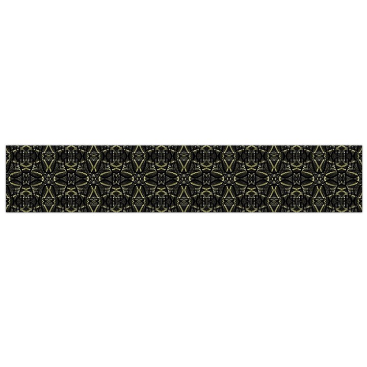 Dark Interlace Tribal  Flano Scarf (Large) 