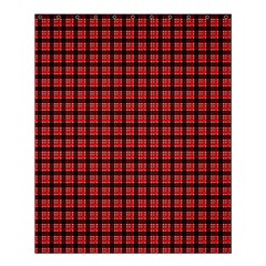 Red Plaid Shower Curtain 60  X 72  (medium)  by PhotoNOLA