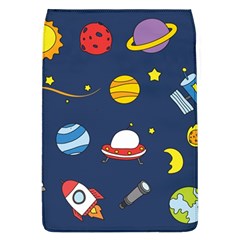 Space Background Design Flap Covers (l)  by Simbadda