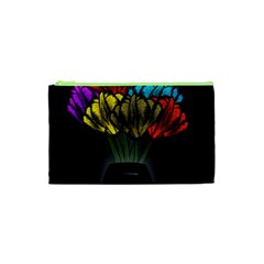 Flowers Painting Still Life Plant Cosmetic Bag (xs)