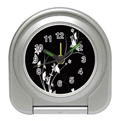 Plant Flora Flowers Composition Travel Alarm Clocks by Simbadda