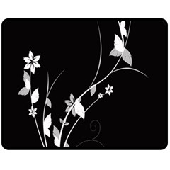 Plant Flora Flowers Composition Fleece Blanket (medium)  by Simbadda