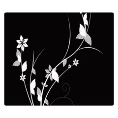 Plant Flora Flowers Composition Double Sided Flano Blanket (small)  by Simbadda