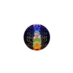 Chakra Spiritual Flower Energy 1  Mini Buttons