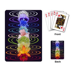 Chakra Spiritual Flower Energy Playing Card