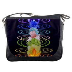 Chakra Spiritual Flower Energy Messenger Bags