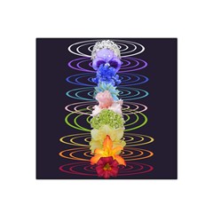 Chakra Spiritual Flower Energy Satin Bandana Scarf