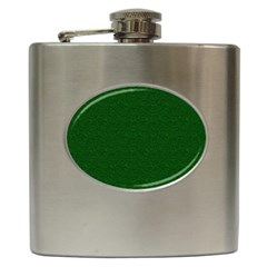 Texture Green Rush Easter Hip Flask (6 Oz) by Simbadda