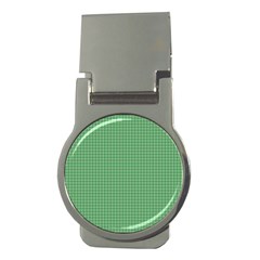 Green1 Money Clips (round) 