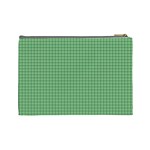 Green1 Cosmetic Bag (Large)  Back