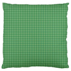 Green1 Large Cushion Case (one Side) by PhotoNOLA