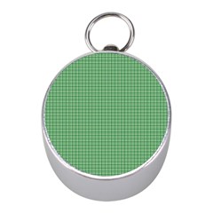 Green1 Mini Silver Compasses