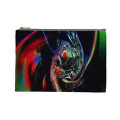 Abstraction Dive From Inside Cosmetic Bag (large)  by Simbadda