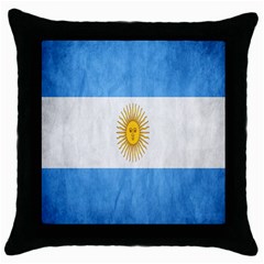 Argentina Texture Background Throw Pillow Case (Black)