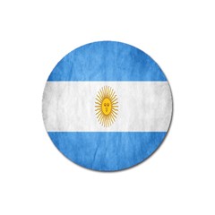 Argentina Texture Background Magnet 3  (Round)