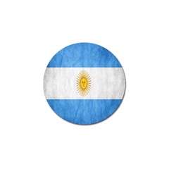 Argentina Texture Background Golf Ball Marker