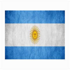 Argentina Texture Background Small Glasses Cloth