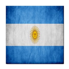 Argentina Texture Background Face Towel by Simbadda