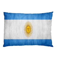Argentina Texture Background Pillow Case by Simbadda