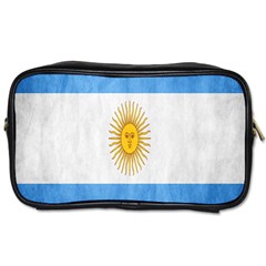 Argentina Texture Background Toiletries Bags