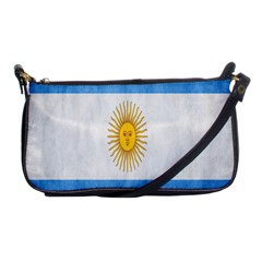 Argentina Texture Background Shoulder Clutch Bags by Simbadda