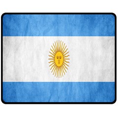 Argentina Texture Background Fleece Blanket (Medium) 