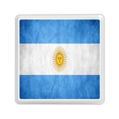 Argentina Texture Background Memory Card Reader (Square) 