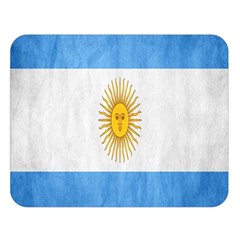 Argentina Texture Background Double Sided Flano Blanket (Large) 