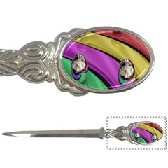 Balloons Colorful Rainbow Metal Letter Openers by Simbadda