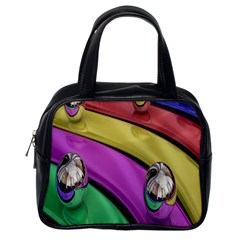 Balloons Colorful Rainbow Metal Classic Handbags (one Side) by Simbadda