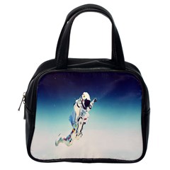 Astronaut Classic Handbags (one Side) by Simbadda