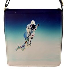 Astronaut Flap Messenger Bag (s) by Simbadda