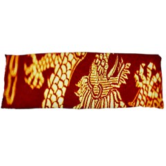 Fabric Pattern Dragon Embroidery Texture Body Pillow Case (dakimakura) by Simbadda