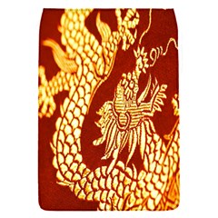 Fabric Pattern Dragon Embroidery Texture Flap Covers (s)  by Simbadda