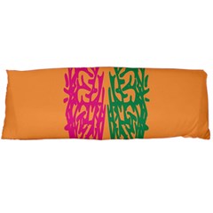 Brian Pink Green Orange Smart Body Pillow Case (dakimakura)