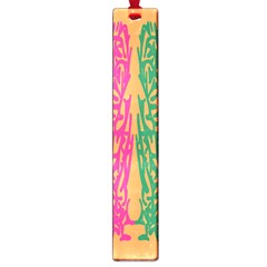 Brian Pink Green Orange Smart Large Book Marks